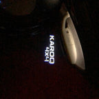 Skoda sign projection Light no.96 (qty.1 = 2 sign film / 2 Door Lights)