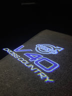 Volvo LOGO PROJECROTR LIGHTS Nr.101 (Menge 1 = 2 Logo Film / 2 Türleuchten)