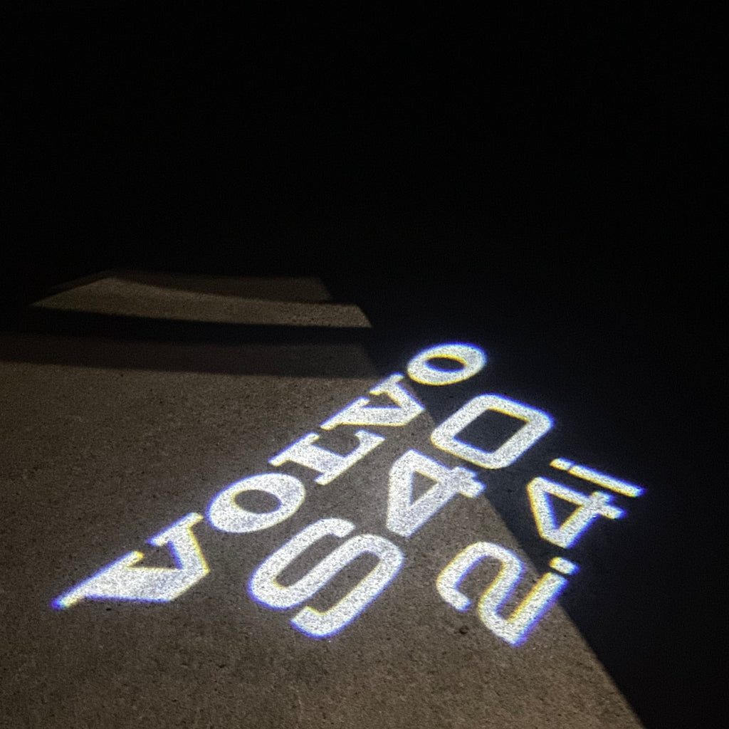 Volvo LOGO PROJECROTR LIGHTS Nr.119 (quantità 1 = 2 logo film / 2 luci porta)