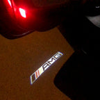 MERCEDES BENZ AMG LOGO PROJECTOT LIGHTS Nr.16 (cantidad 1 = 1 juego/2 luces de puerta)
