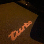 MERCEDES BENZ TURBO LOGO PROJECTOT LIGHTS Nr.25 (quantity 1 = 1 sets/2 door lights)