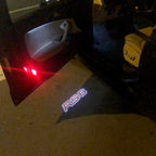 LUCI PROJECTOT LOGO AUDI Nr.76 (quantità 1 = 2 Pellicole Logo / 2 luci porta）