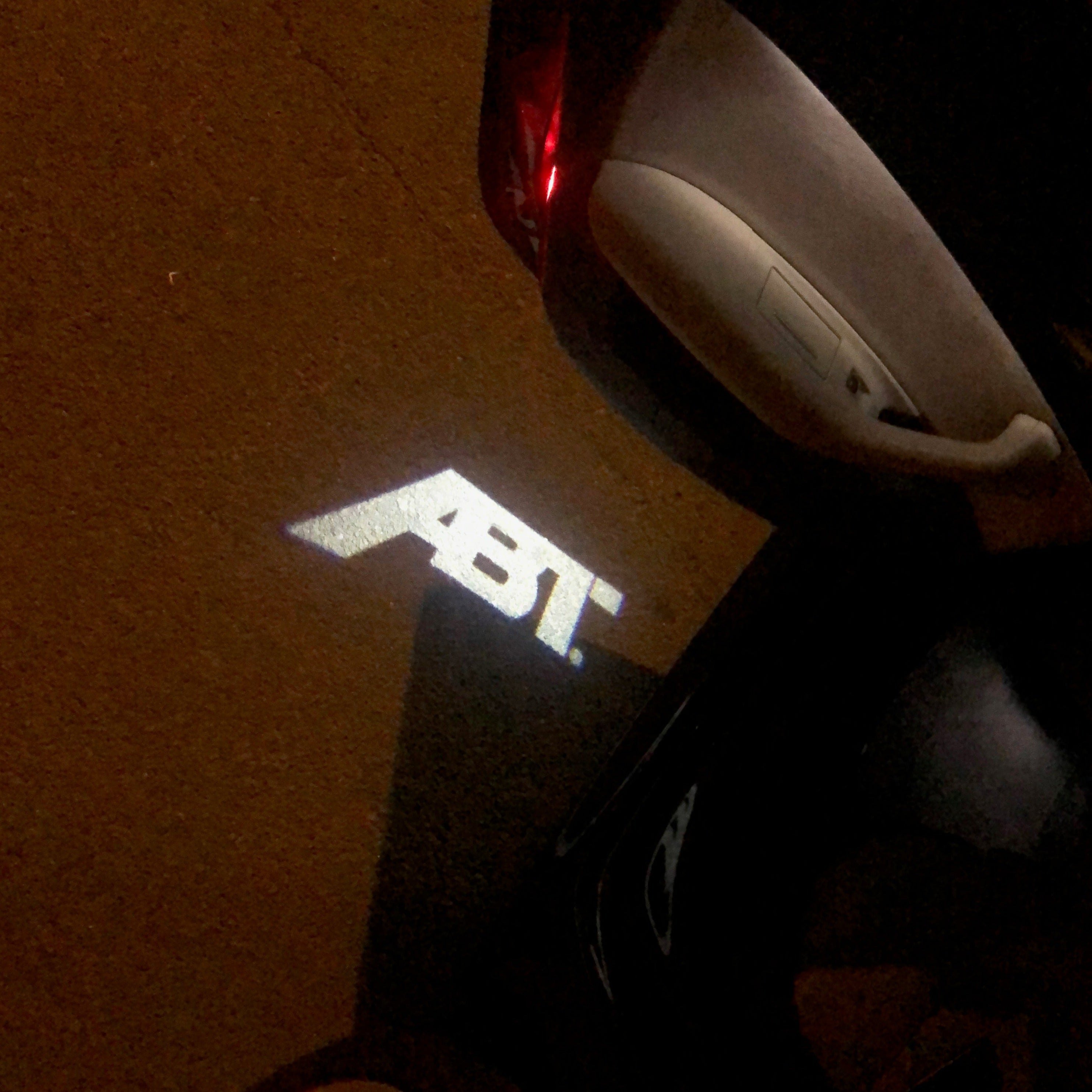 ABT LOGO PROJECTOT LIGHTS Nr.122 (Menge 1 = 2 Logo Film & 2 Türleuchten)