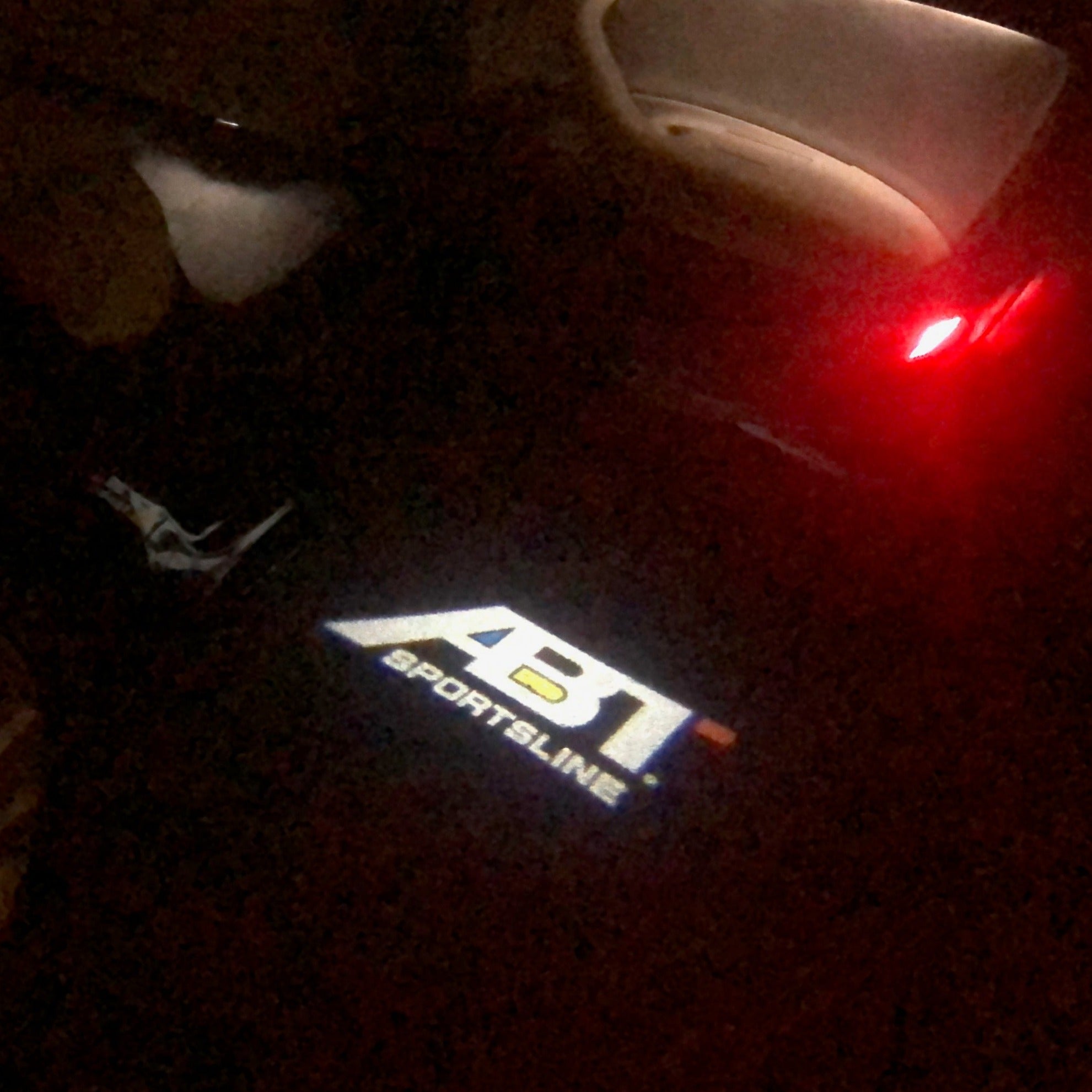 ABT LOGO PROJECTOT LIGHTS Nr.124 (Menge 1 = 2 Logo Film & 2 Türleuchten)