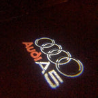 AUDI LOGO PROJECTOT LIGHTS Nr.43 (quantità 1 = 2 Logo Films /2 luci porta)