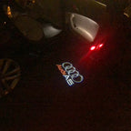 AUDI LOGO PROJECTOT LIGHTS Nr.43 (quantità 1 = 2 Logo Films /2 luci porta)