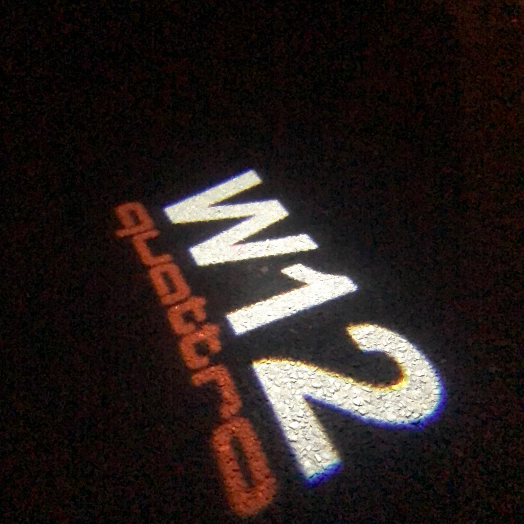 Audi logo projection Light No. 75 (qty. 1 = 2 logo film / 2 Door Lights)