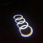 AUDI LOGO PROJECTOT LIGHTS Nr.04 (Menge 1 = 2 Logo Films / 2 Türlichter）