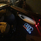 AUDI LOGO PROJECTOT LIGHTS Nr.47 (quantità 1 = 2 Logo Films /2 luci porta)