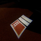 AUDI LOGO PROJECTOT LIGHTS Nr.103 (quantité 1 = 2 Logo Films /2 feux de porte)