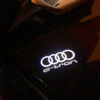 AUDI LOGO PROJECTOT LIGHTS Nr.16 (quantité 1 = 2 Logo Films / 2 feux de porte）