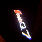 LAMPES DE PROJECTEUR AUDI LOGO Nr.82 (quantité 1 = 2 films de logo / 2 lumières de porte)