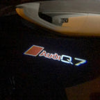 LAMPES DE PROJECTEUR AUDI LOGO Nr.82 (quantité 1 = 2 films de logo / 2 lumières de porte)