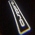 AUDI LOGO PROJECTOT LIGHTS Nr.85 (quantità 1 = 2 Logo Films /2 luci porta)