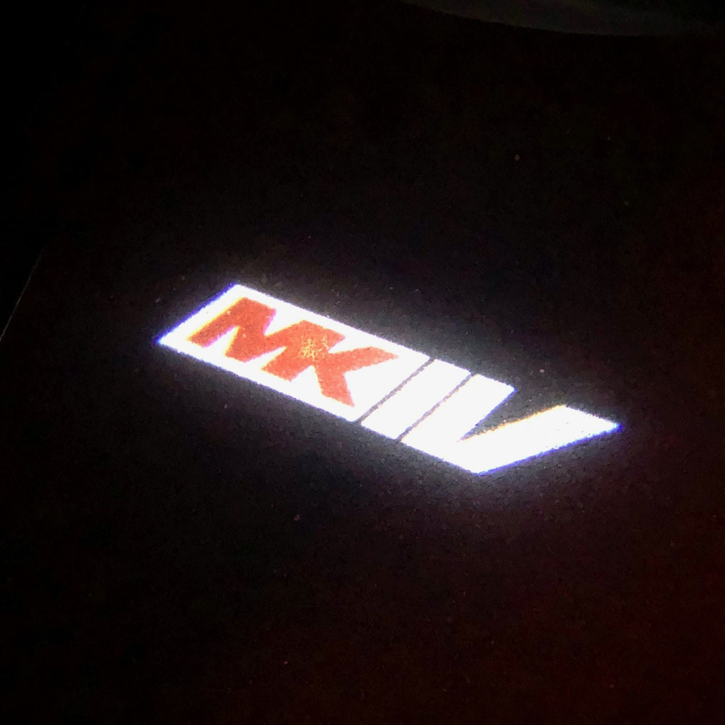 Volkswagen Luci porta MK4 Logo Nr.101 (quantità 1 = 2 Logo Pellicole / 2 luci porta）