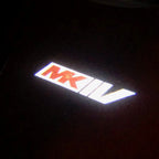 Volkswagen Luci porta MK4 Logo Nr.101 (quantità 1 = 2 Logo Pellicole / 2 luci porta）