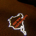 Volkswagen Luci porta GTI NÜRBURGRING Logo (quantità 1 = 2 Logo Pellicole / 2 luci porta） Nr.59