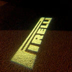 Volkswagen Türleuchten PIRELLI Logo Nr. 42 (Menge 1 = 2 Logofolien /2 Türleuchten)