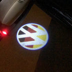 Volkswagen Türleuchten Logo Nr. 08 (Menge 1 = 2 Logofolie / 2 Türleuchten)