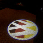Volkswagen Türleuchten Logo Nr. 08 (Menge 1 = 2 Logofolie / 2 Türleuchten)
