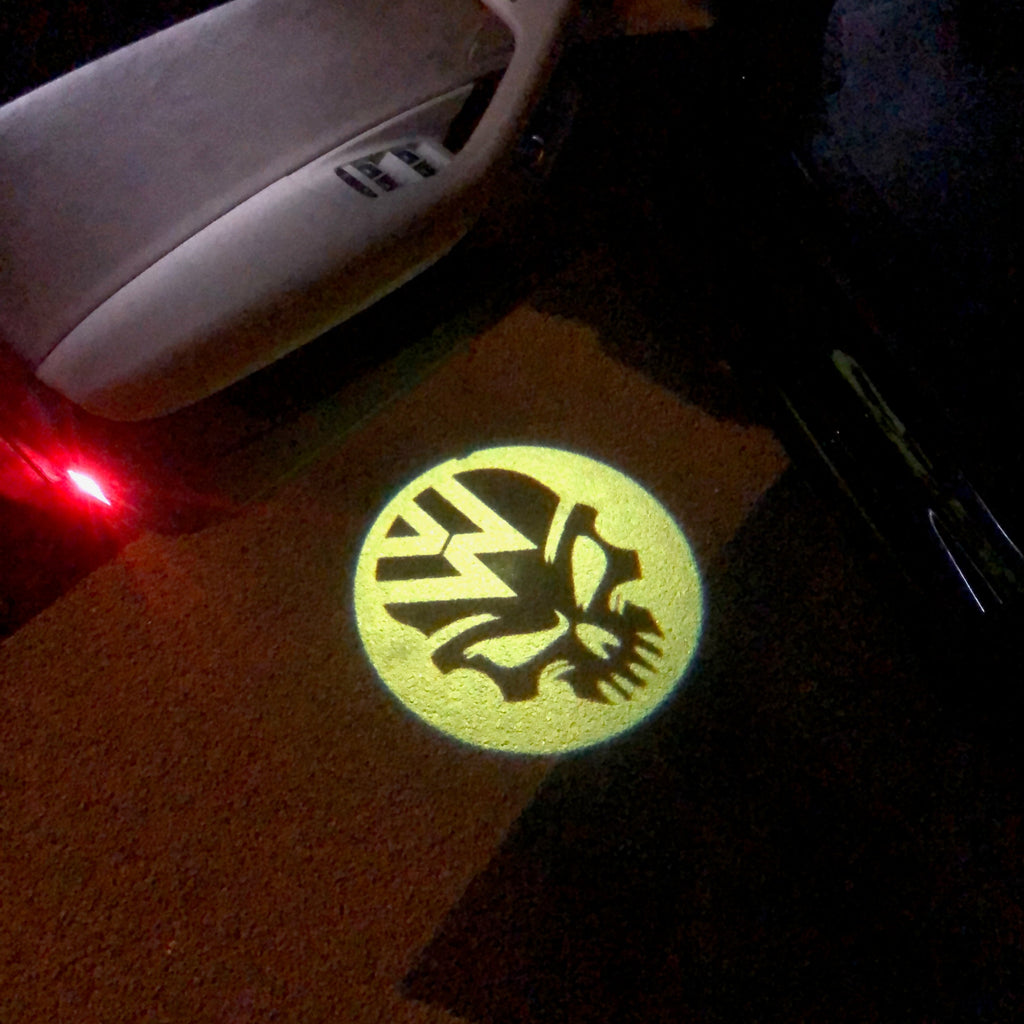 Volkswagen Door lights Logo Nr. 15 (quantità 1 = 2 Logo Films /2 luci porta)