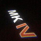 Volkswagen Door lights MK4 Logo Nr. 89 (quantité 1 = 2 Logo Films /2 feux de porte)