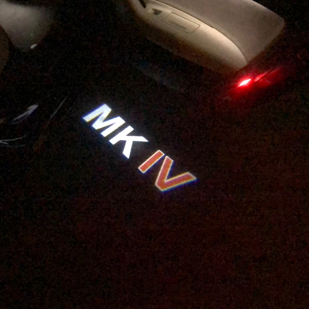 Volkswagen Door lights MK4 Logo Nr. 89 (quantité 1 = 2 Logo Films /2 feux de porte)