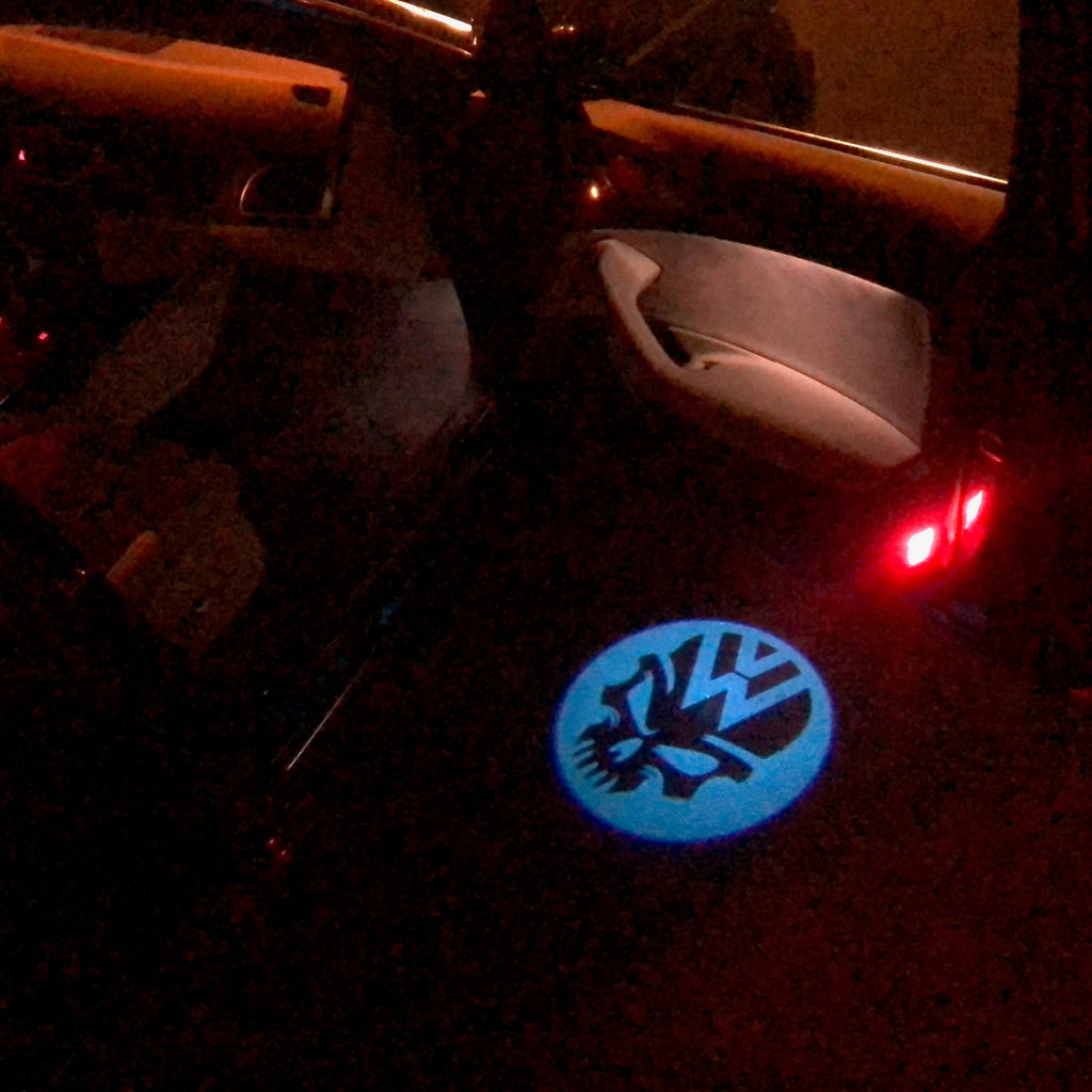 Volkswagen Door lights Logo Nr. 17 (quantità 1 = 2 Logo Films /2 luci porta)