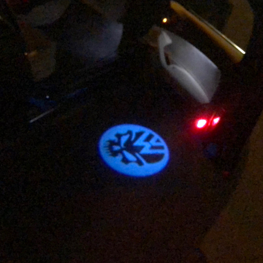 Volkswagen Door lights Logo Nr. 17 (quantità 1 = 2 Logo Films /2 luci porta)
