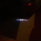 Volkswagen Door lights R LINE Logo Nr. 79 (quantità 1 = 2 Logo Films /2 luci porta)