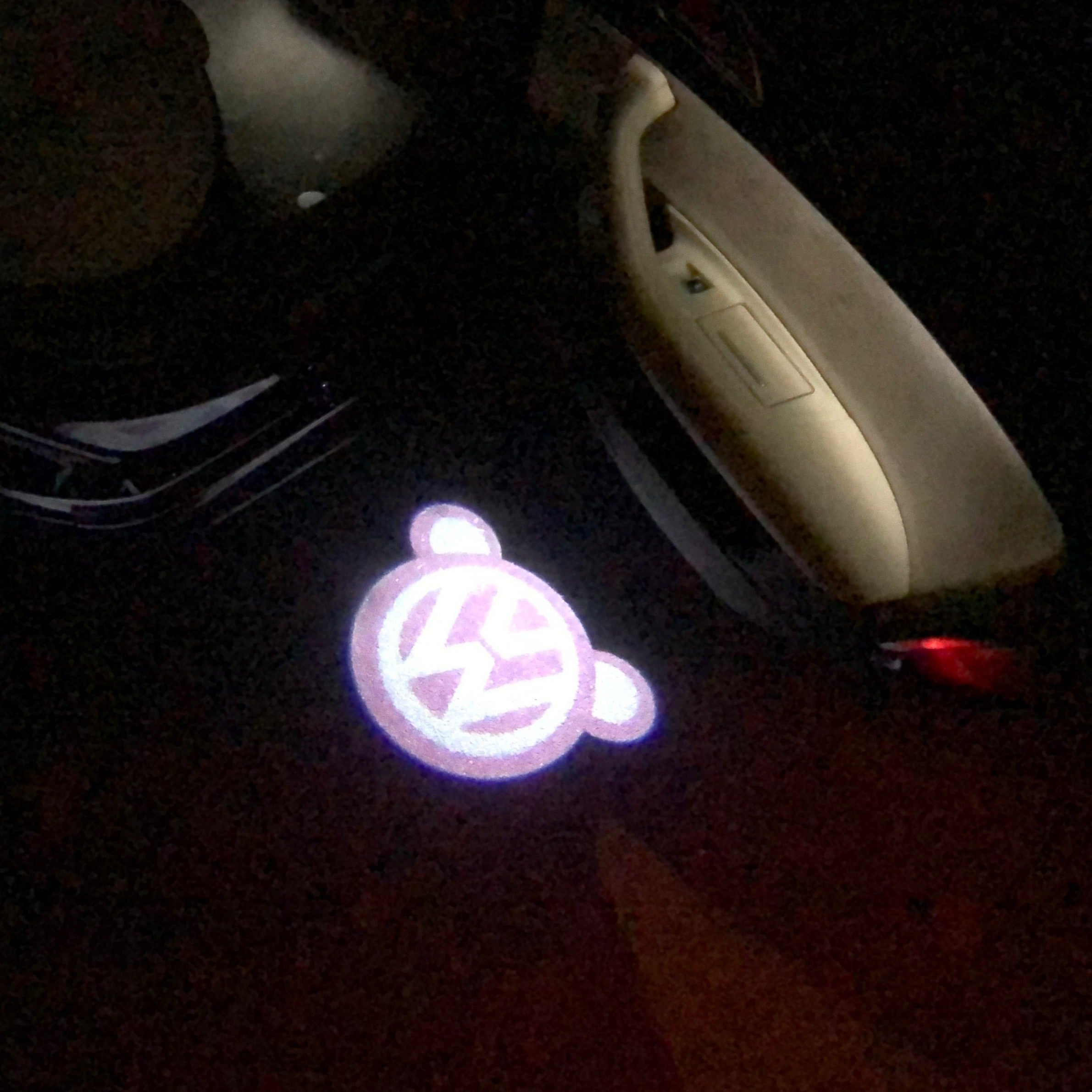 Volkswagen Door lights Logo Nr. 12 (cantidad 1 = 2 logo films /2 luces de puerta)