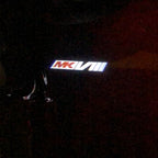 Volkswagen Luci porta MK8 Logo Nr. 105 (quantità 1 = 2 Pellicole per logo / 2 luci porta）