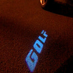 Volkswagen Door lumières GOLF Logo Nr. 49 (quantité 1 = 2 Logo Films /2 feux de porte)