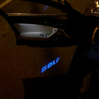 Volkswagen Door lumières GOLF Logo Nr. 49 (quantité 1 = 2 Logo Films /2 feux de porte)
