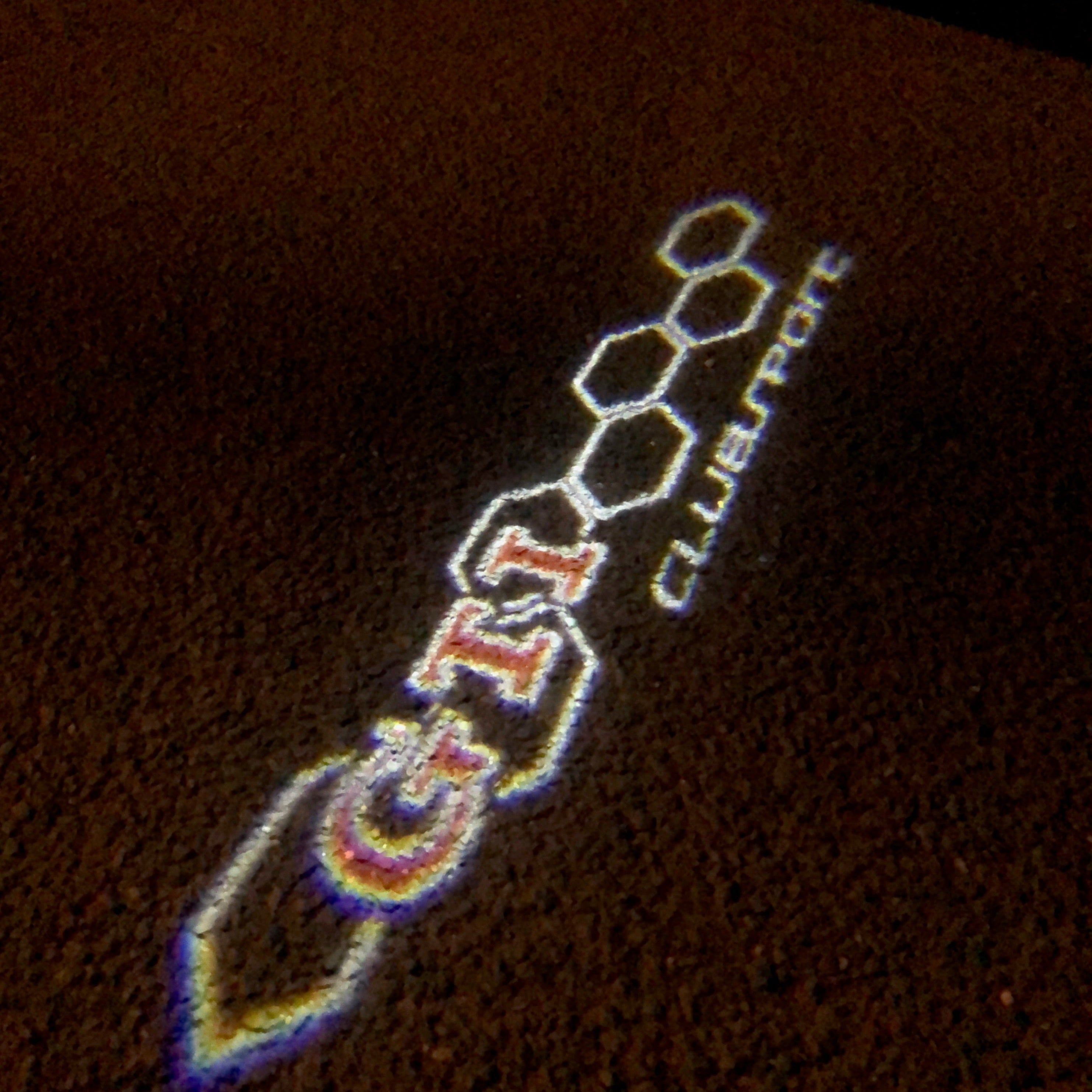 Volkswagen Door lights GTI Logo Nr. 19 (cantidad 1 = 2 películas con logotipo / 2 luces de puerta)
