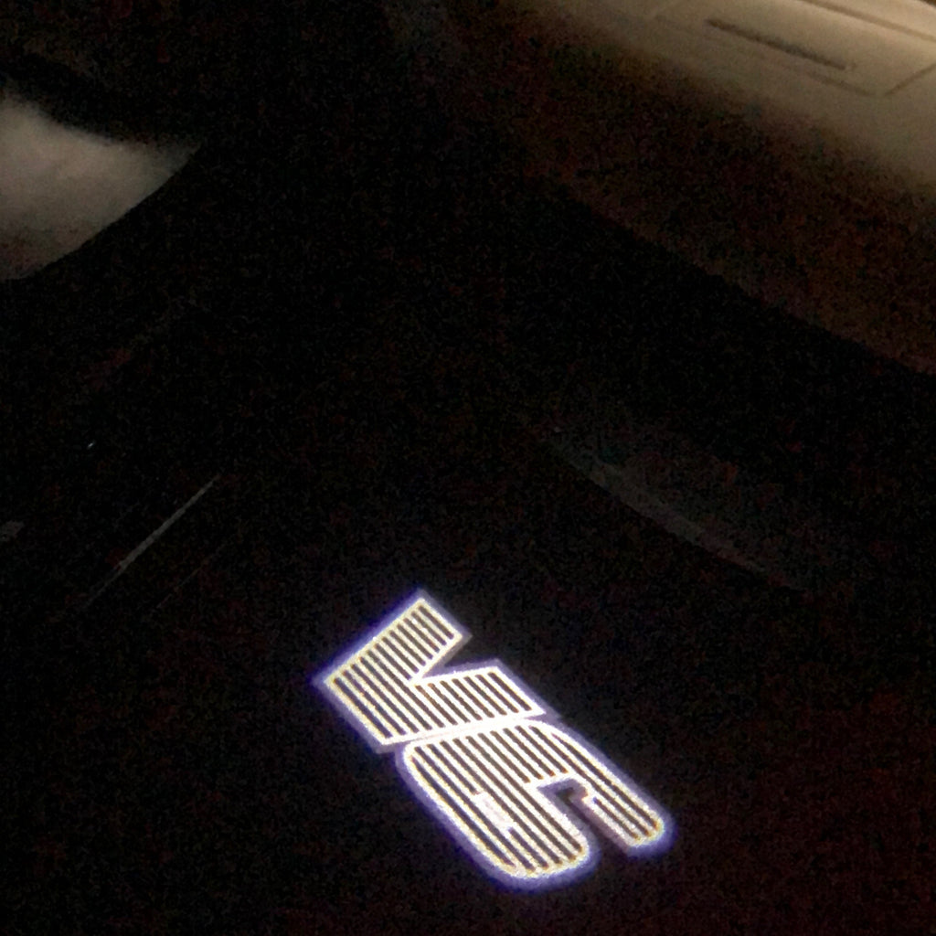 Volkswagen Türleuchten V6 Logo Nr. 69 (Menge 1 = 2 Logofolien /2 Türleuchten)