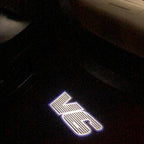 Volkswagen Türleuchten V6 Logo Nr. 69 (Menge 1 = 2 Logofolien /2 Türleuchten)