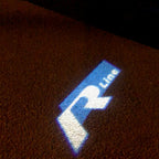 Volkswagen Porta luci R LINE Logo Nr. 53 (quantità 1 = 2 Logo Film /2 luci)