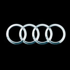 AUDI LOGO PROJECTOT LIGHTS Nr.04 (Menge 1 = 2 Logo Films / 2 Türlichter）
