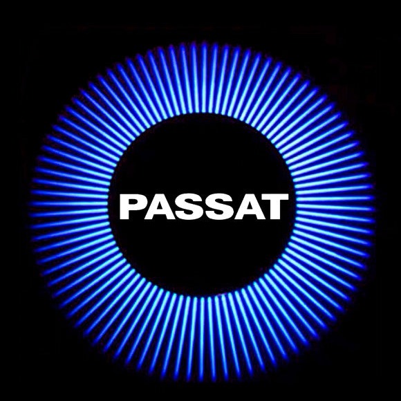 Luces de puerta Volkswagen PASSAT Logo Nr.98 (cantidad 1 = 2 logo films /2 luces de puerta)