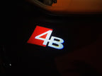 AUDI LOGO PROJECTOR LIGHTS Nr.115 (Anzahl 1 = 1 Sets / 2 Türlichter)