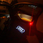 AUDI LOGO PROJECTOT LIGHTS Nr.16 (quantité 1 = 2 Logo Films / 2 feux de porte）