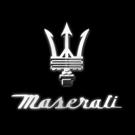 LUCES Maserati LOGO PROJECROTR Nr.01 (cantidad 1 = 1 juegos / 2 luces de puerta)