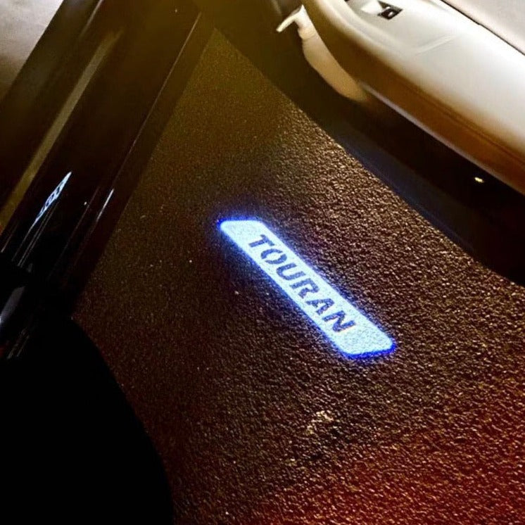 Volkswagen Türleuchten Logo Nr. 162 (Menge 1 = 2 Logofolie / 2 Türleuchten)