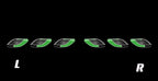 Maserati LOGO PROJECROTR LIGHTS Nr.01 (quantità 1 = 1 set / 2 luci porta)
