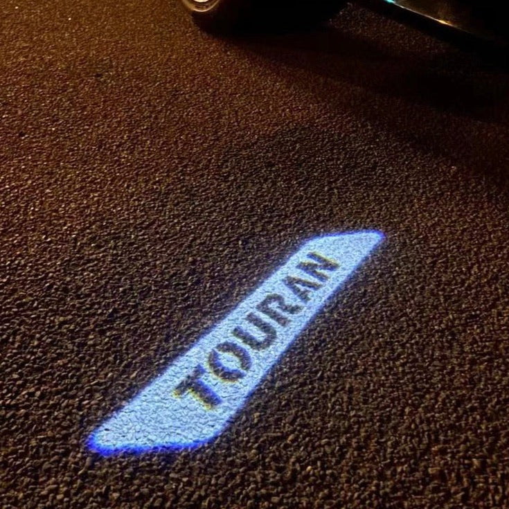 Volkswagen Door lights Logo Nr. 162 (cantidad 1 = 2 películas con logotipo / 2 luces de puerta)