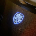 Volkswagen Door lights Logo Nr. 162 (cantidad 1 = 2 películas con logotipo / 2 luces de puerta)