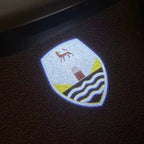 Feux de porte Volkswagen Logo Nr. 162 (quantité 1 = 2 film de logo / 2 lumières de porte)