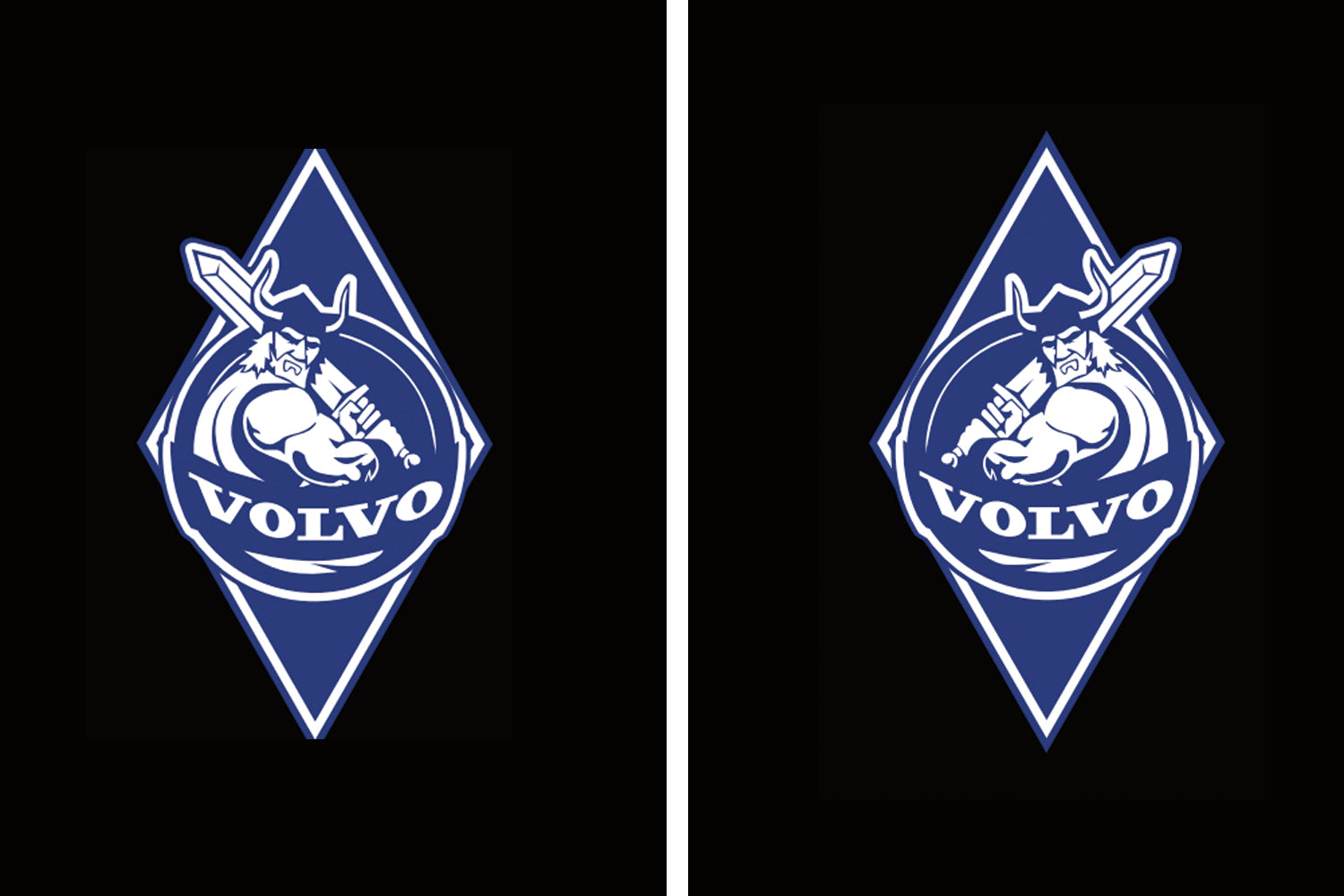 Volvo LOGO PROJECROTR LIGHTS Nr.137 (cantidad 1 = 2 logo película / 2 luces de puerta)