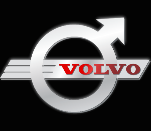 Volvo LOGO PROJECROTR LIGHTS Nr.54 (cantidad 1 = 2 logo película / 2 luces de puerta)